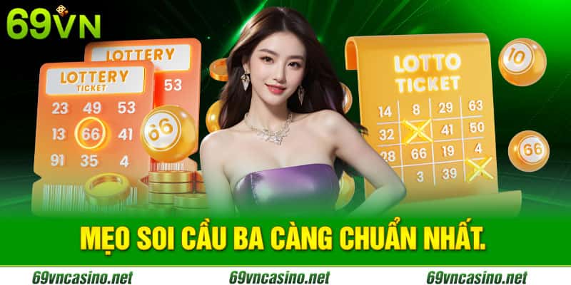 Soi cầu ba càng nhà cái 69vn