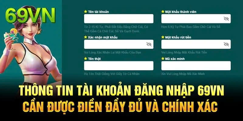 Những câu hỏi thông dụng khi thực hiện đăng nhập tại 69vn